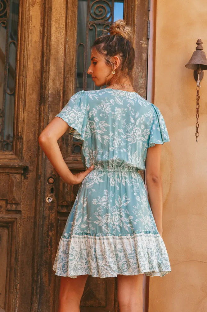 Spirited Skies Dress Sage