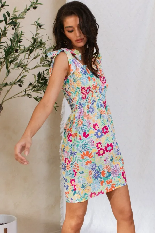 Tell Me When Floral Dress