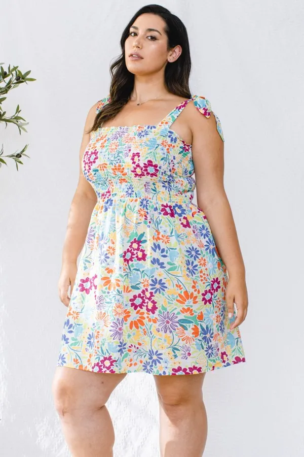 Tell Me When Floral Dress