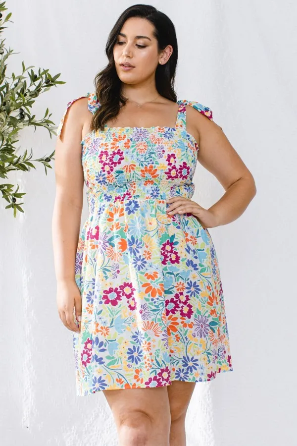 Tell Me When Floral Dress
