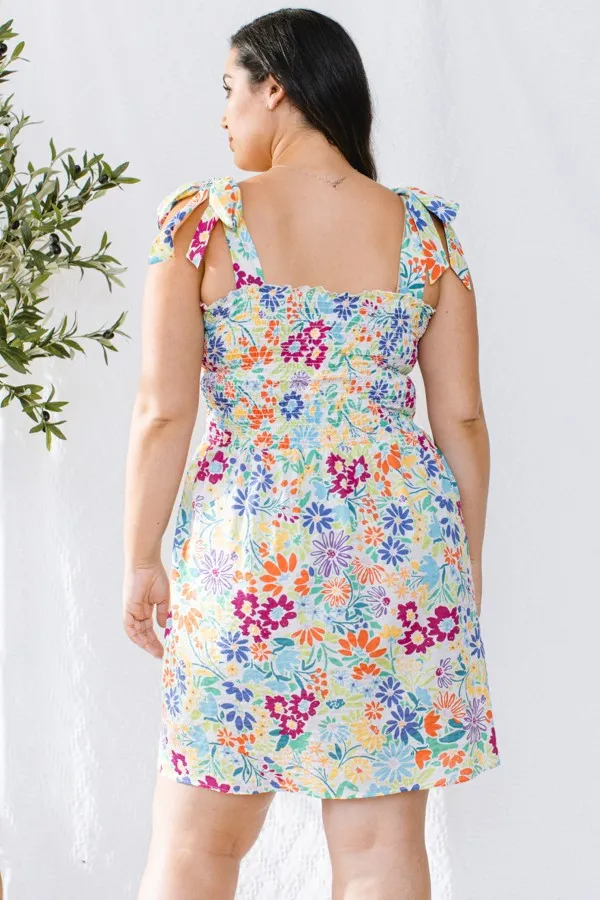 Tell Me When Floral Dress