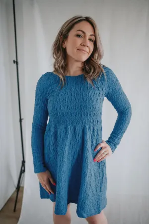 The Adrianna Mini Dress by Saltwater Luxe - Pacific