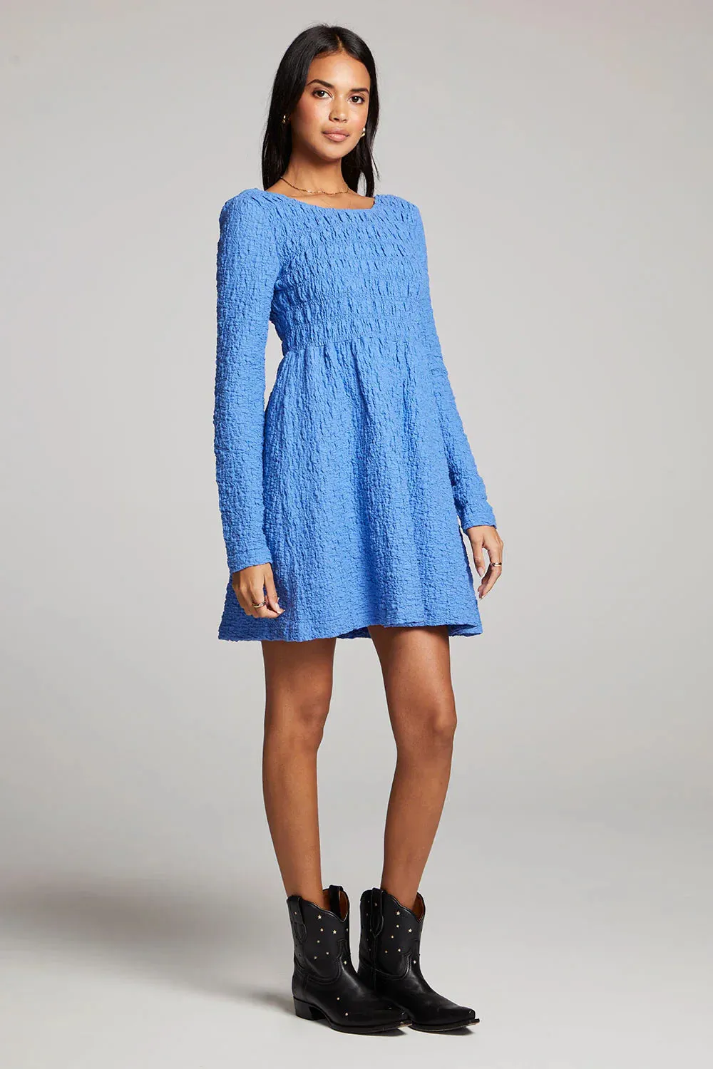 The Adrianna Mini Dress by Saltwater Luxe - Pacific