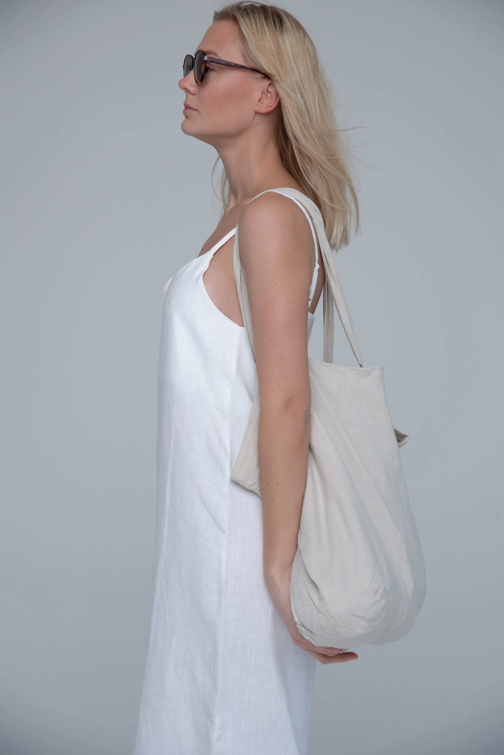 The Alexandra Linen Dress