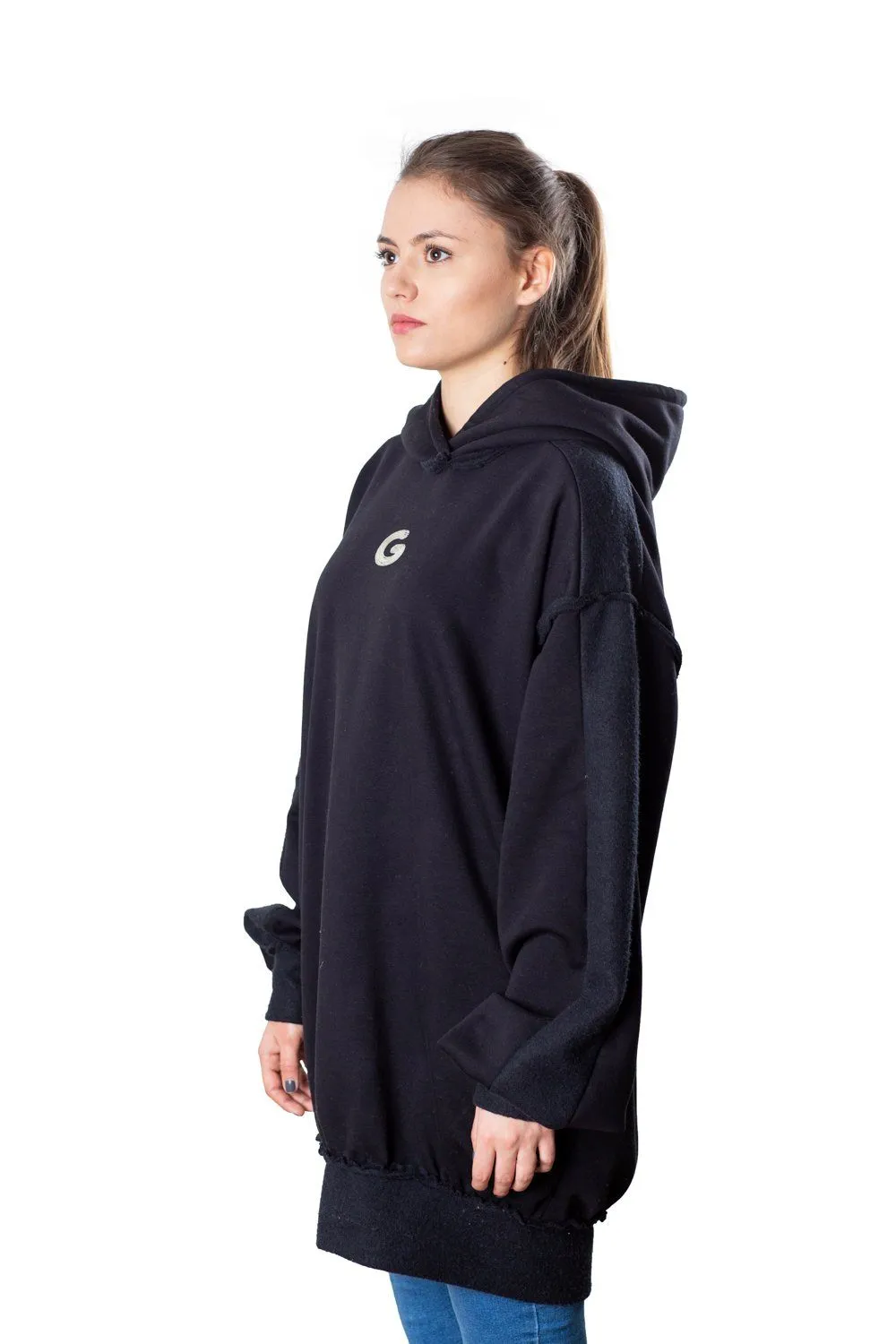 TheG Fresh Oversize Hoody Woman // black