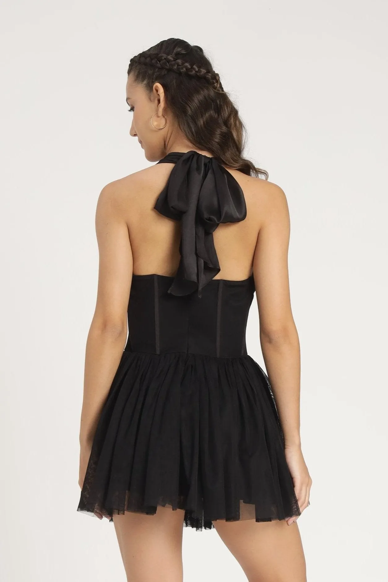Therma Mini Dress in Black