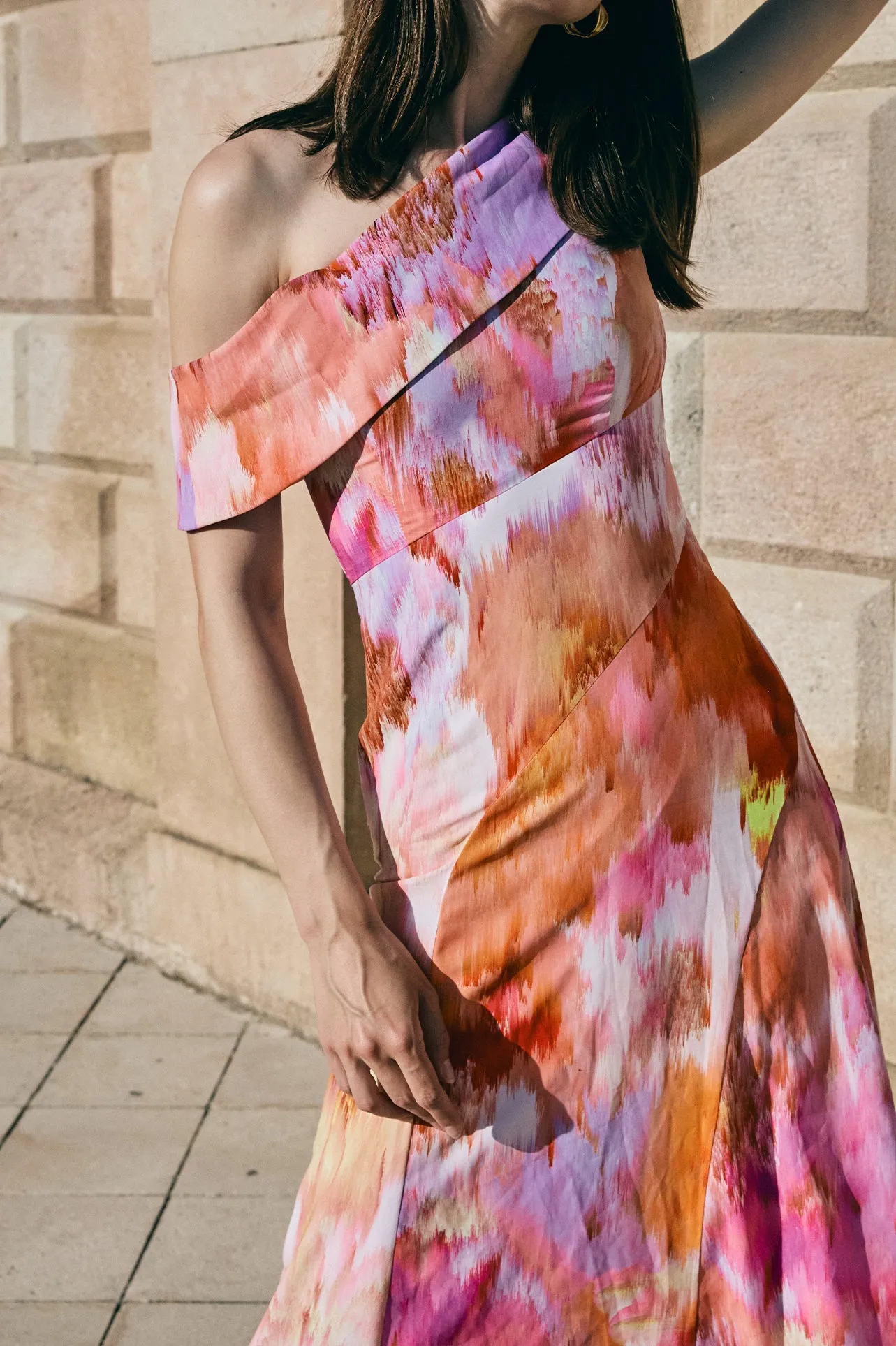WATERCOLOUR PRINTS  DRESS