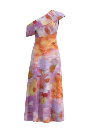 WATERCOLOUR PRINTS  DRESS