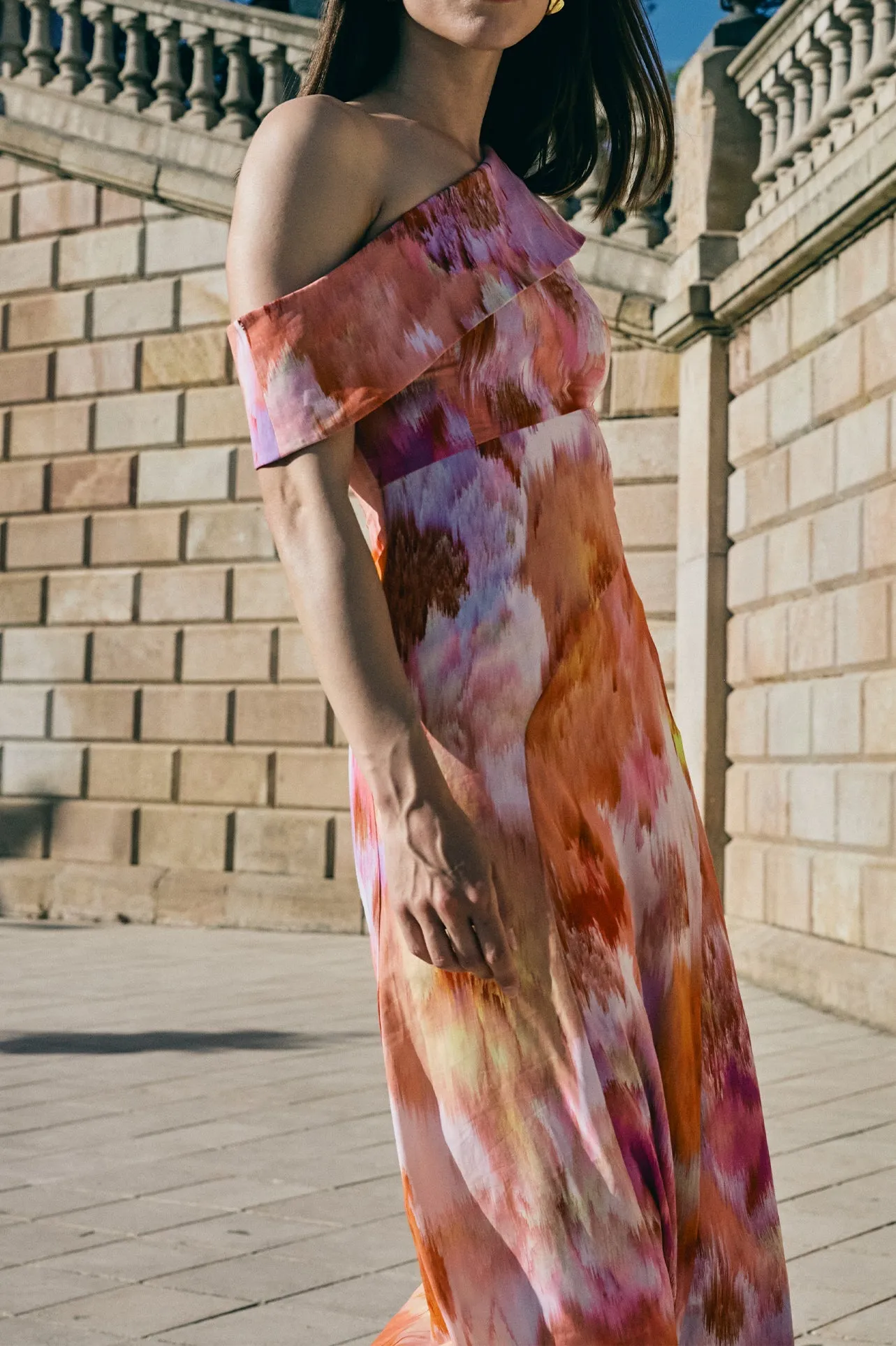 WATERCOLOUR PRINTS  DRESS