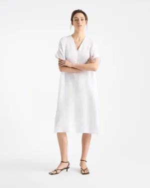 WEDGE DRESS-OYSTER