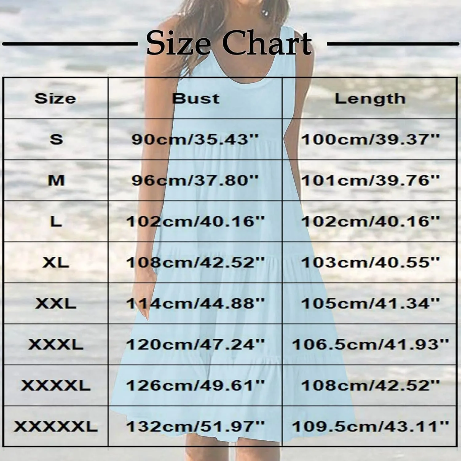 Women Plus Size Tank Dress Sleeveless Crew Neck Pleated Beach Mini Dresses Ruffle Tiered Flowy Summer Sundresses