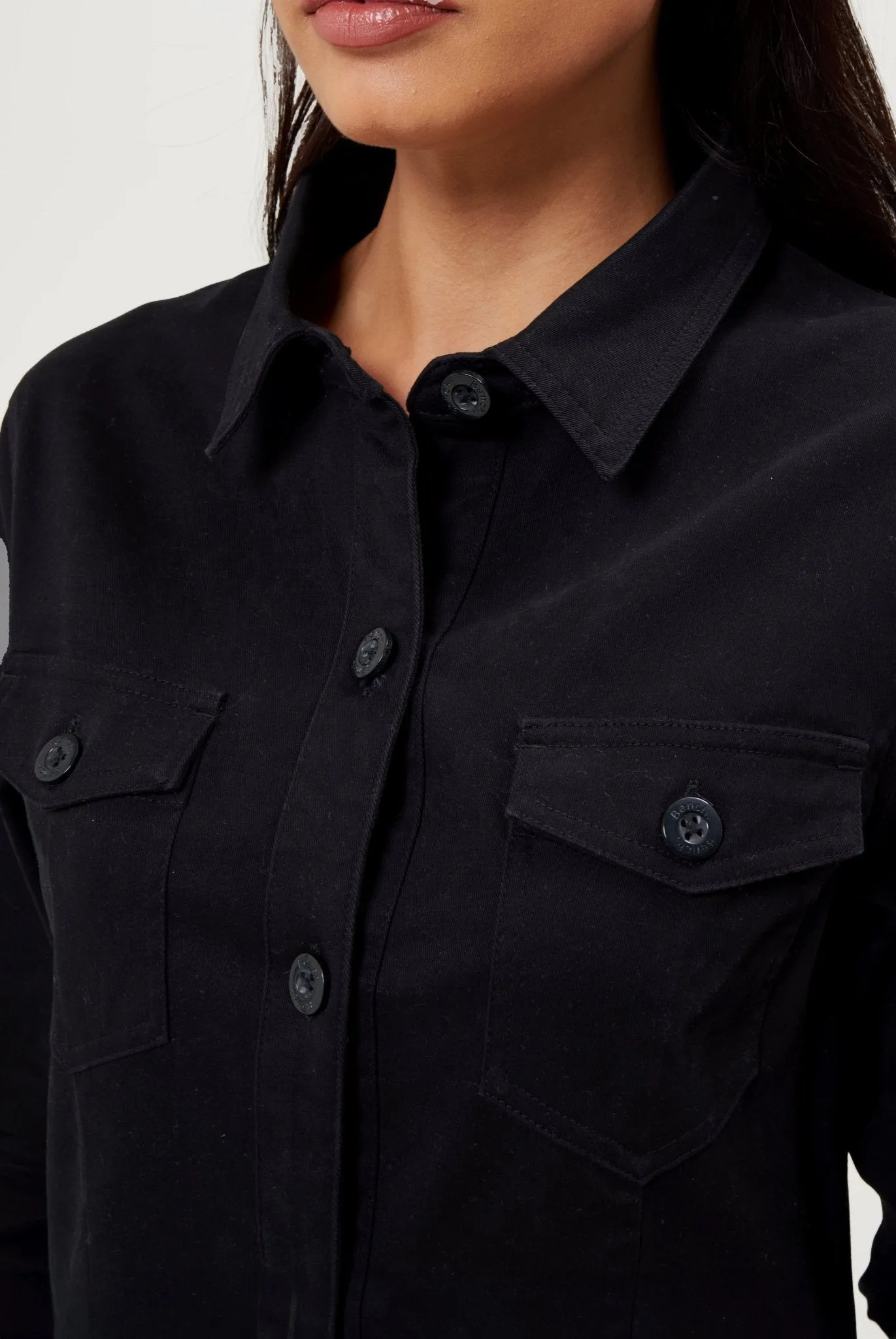 Womens 'LARI' Dress - BLACK