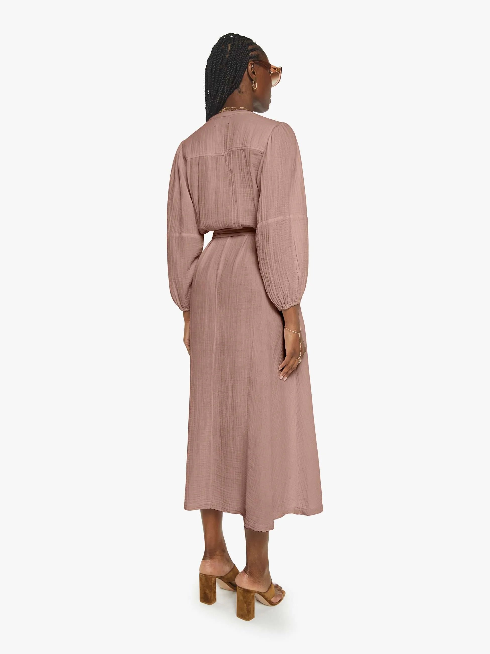 XiRENA Selene Dress - Dusty Rose