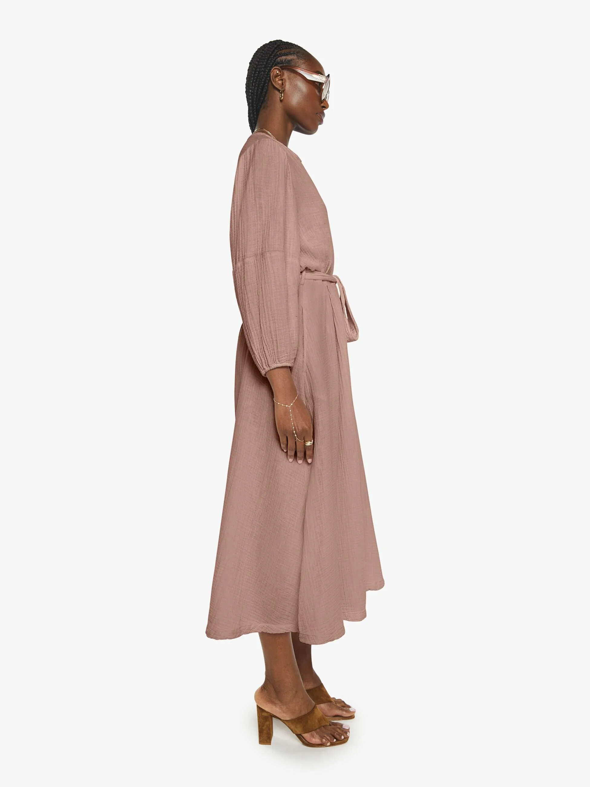 XiRENA Selene Dress - Dusty Rose