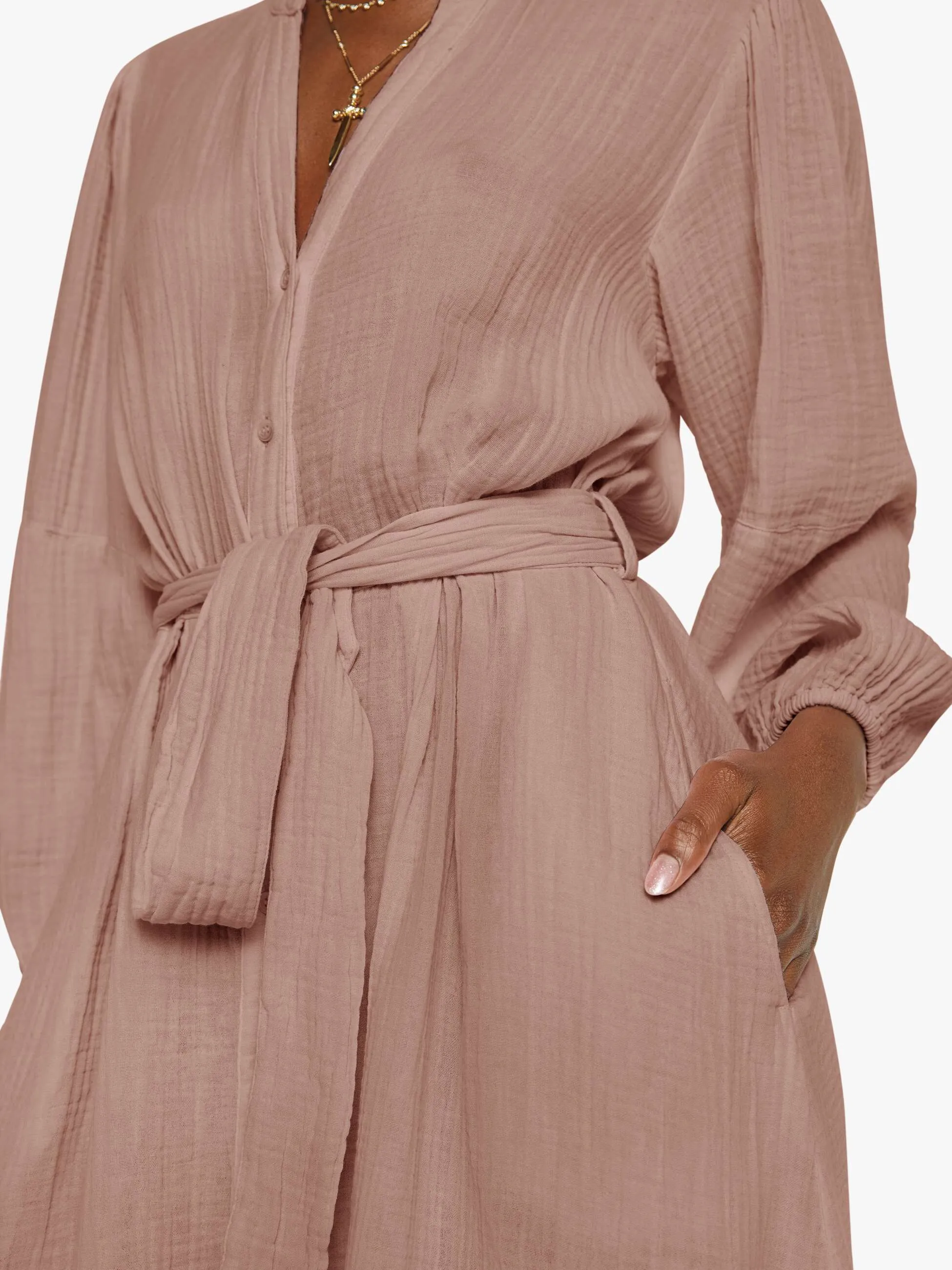 XiRENA Selene Dress - Dusty Rose